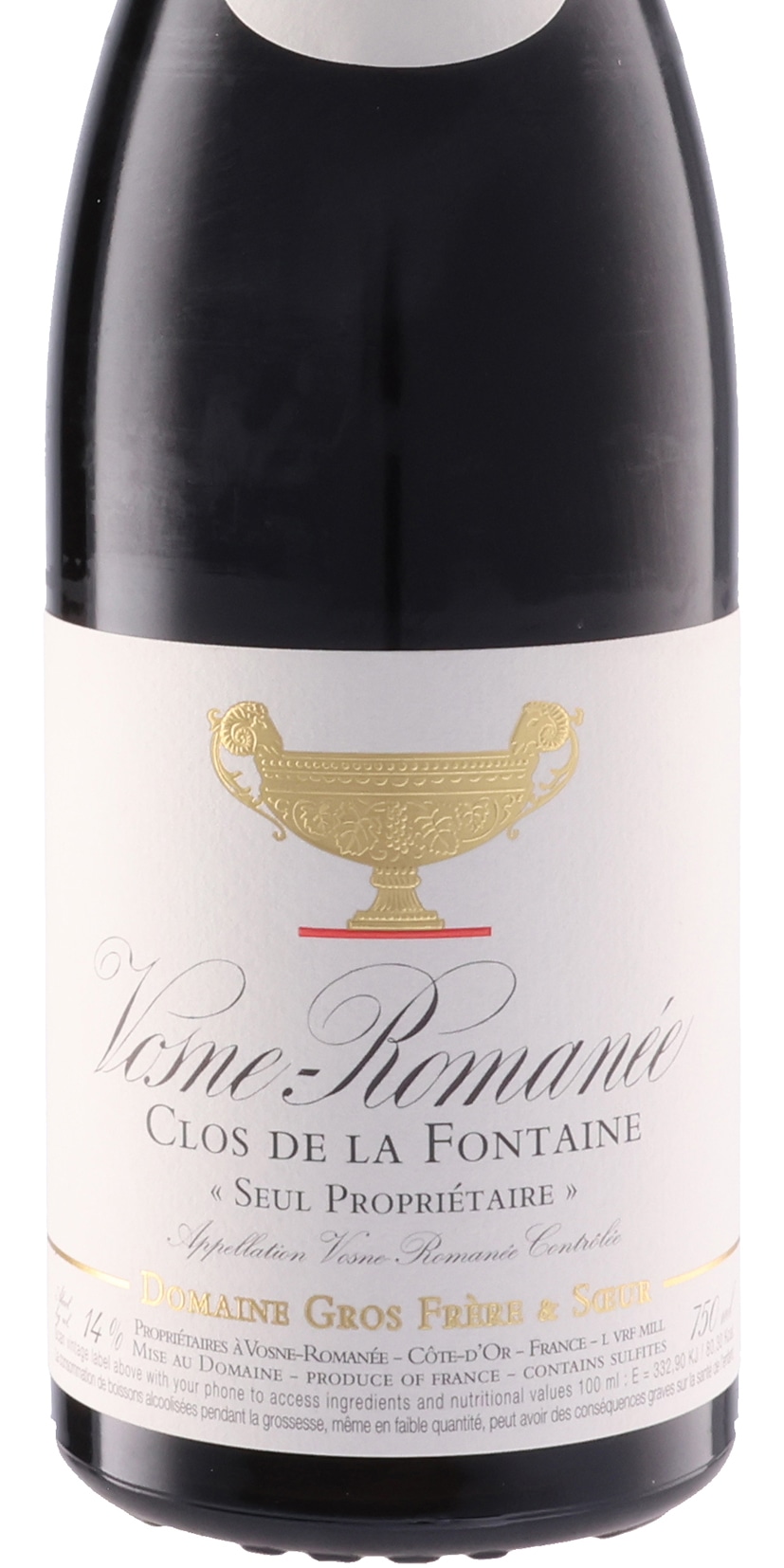 ヴォーヌ・ロマネ クロ・ド・ラ・フォンテーヌ 2023