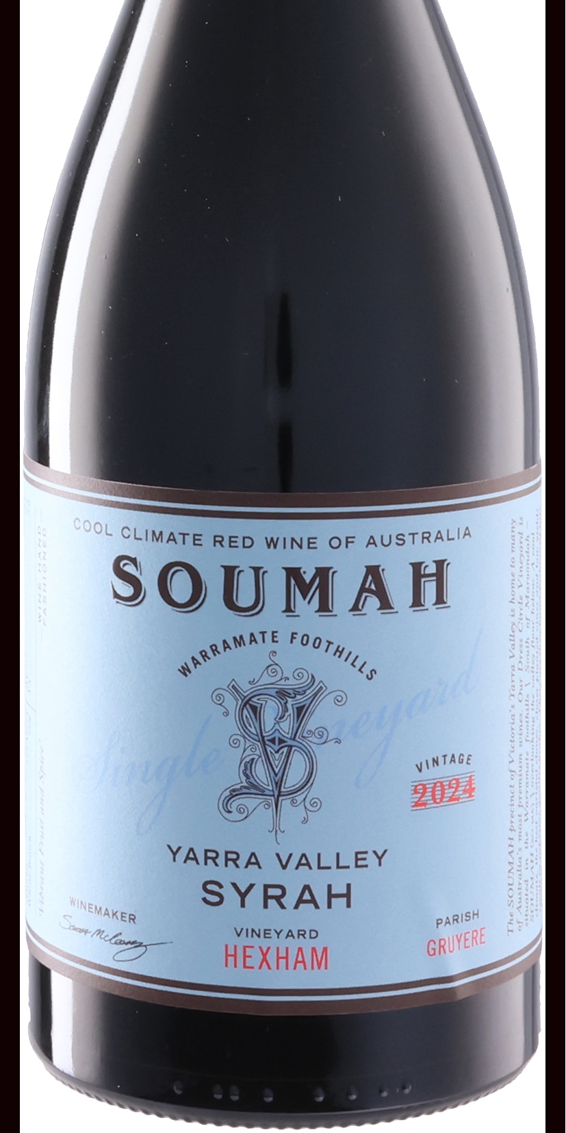 ソウマ シラー ヘキサム・ヴィンヤード 2024