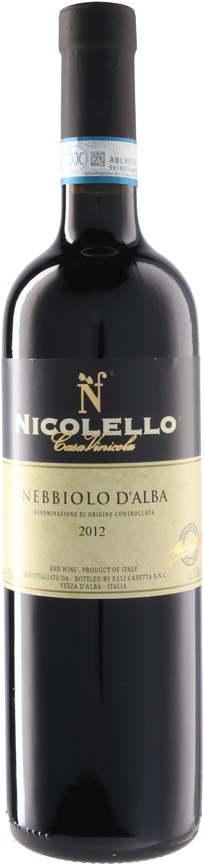 ネッビオーロ・ダルバ 2012