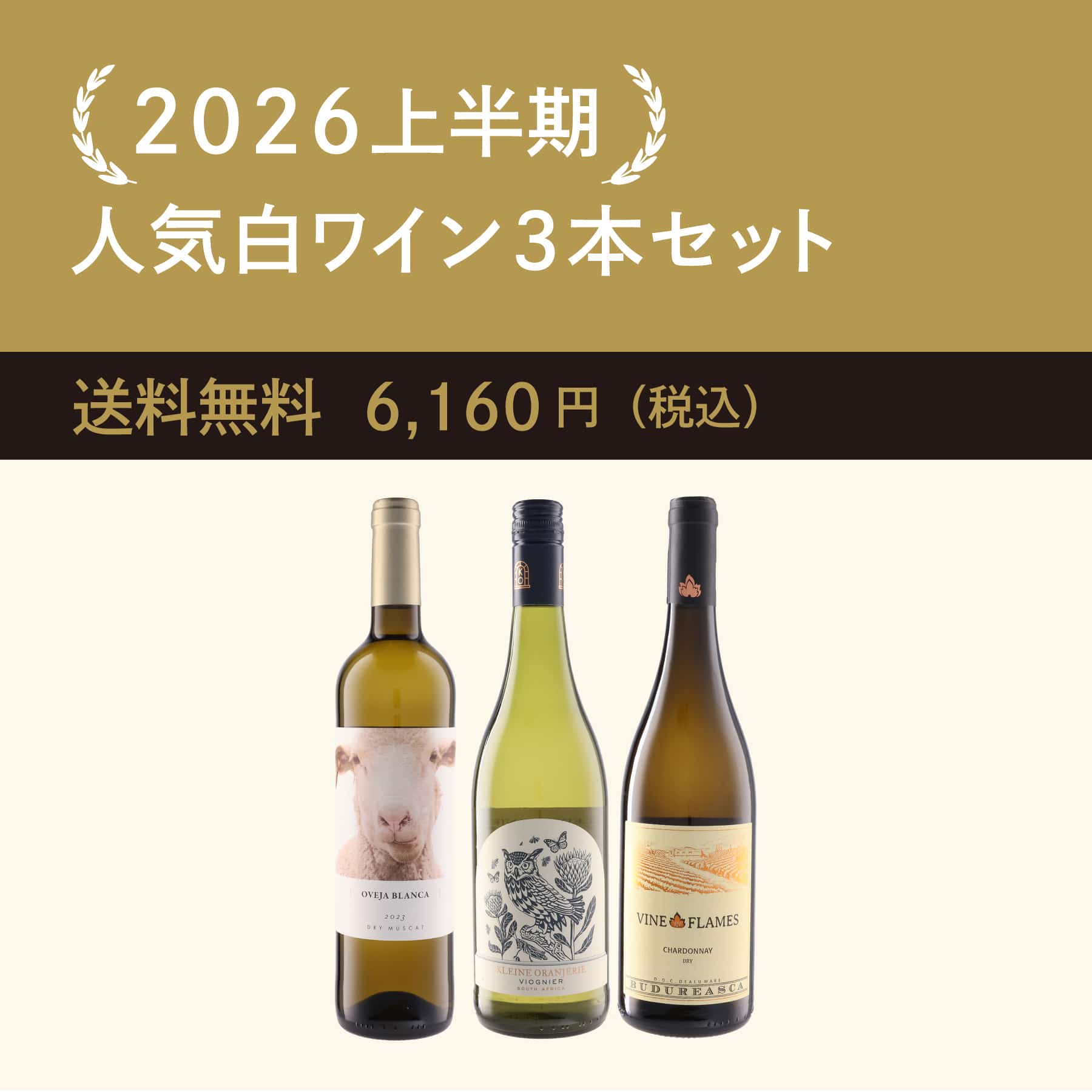 2026上半期人気白ワイン3本セット