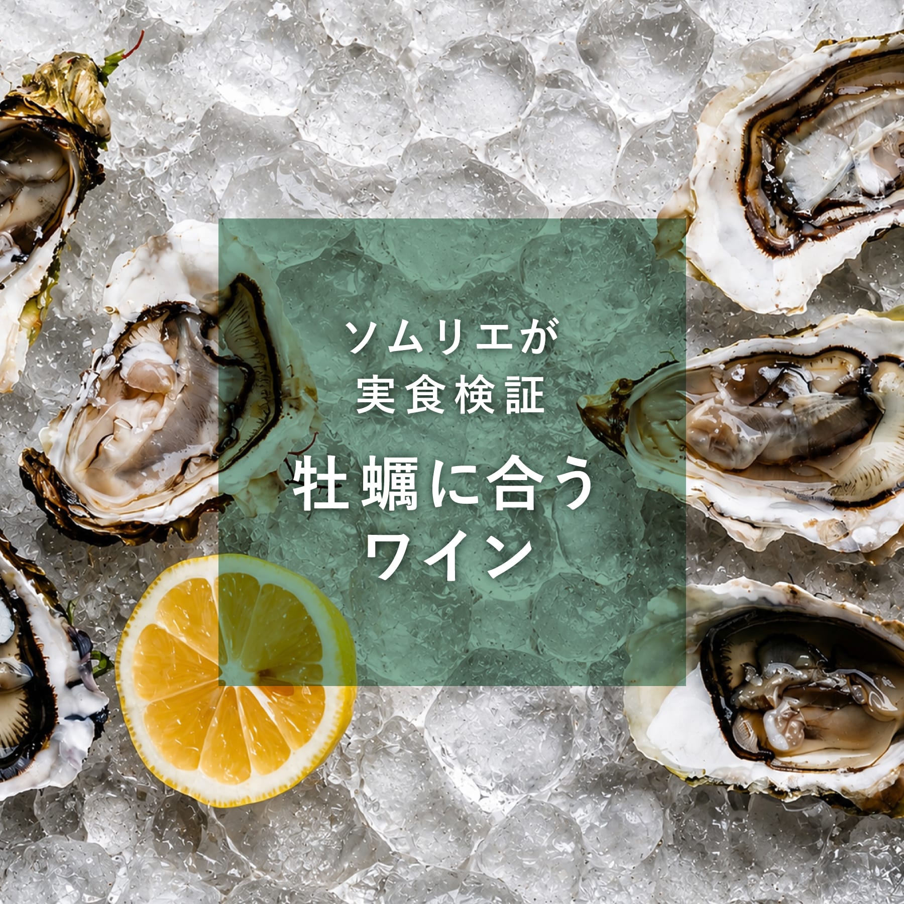 牡蠣に合うおすすめワイン