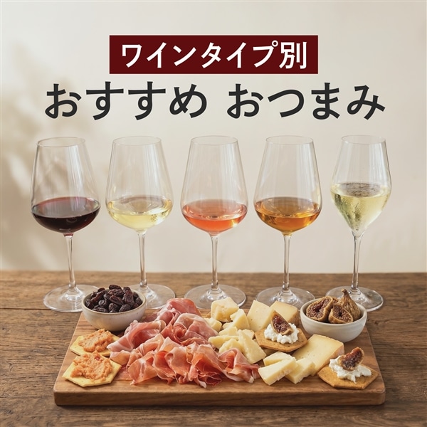 ワインタイプ別おすすめおつまみ｜自宅で直ぐにワインぺアリング