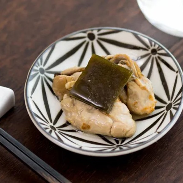牡蠣の昆布オイル煮