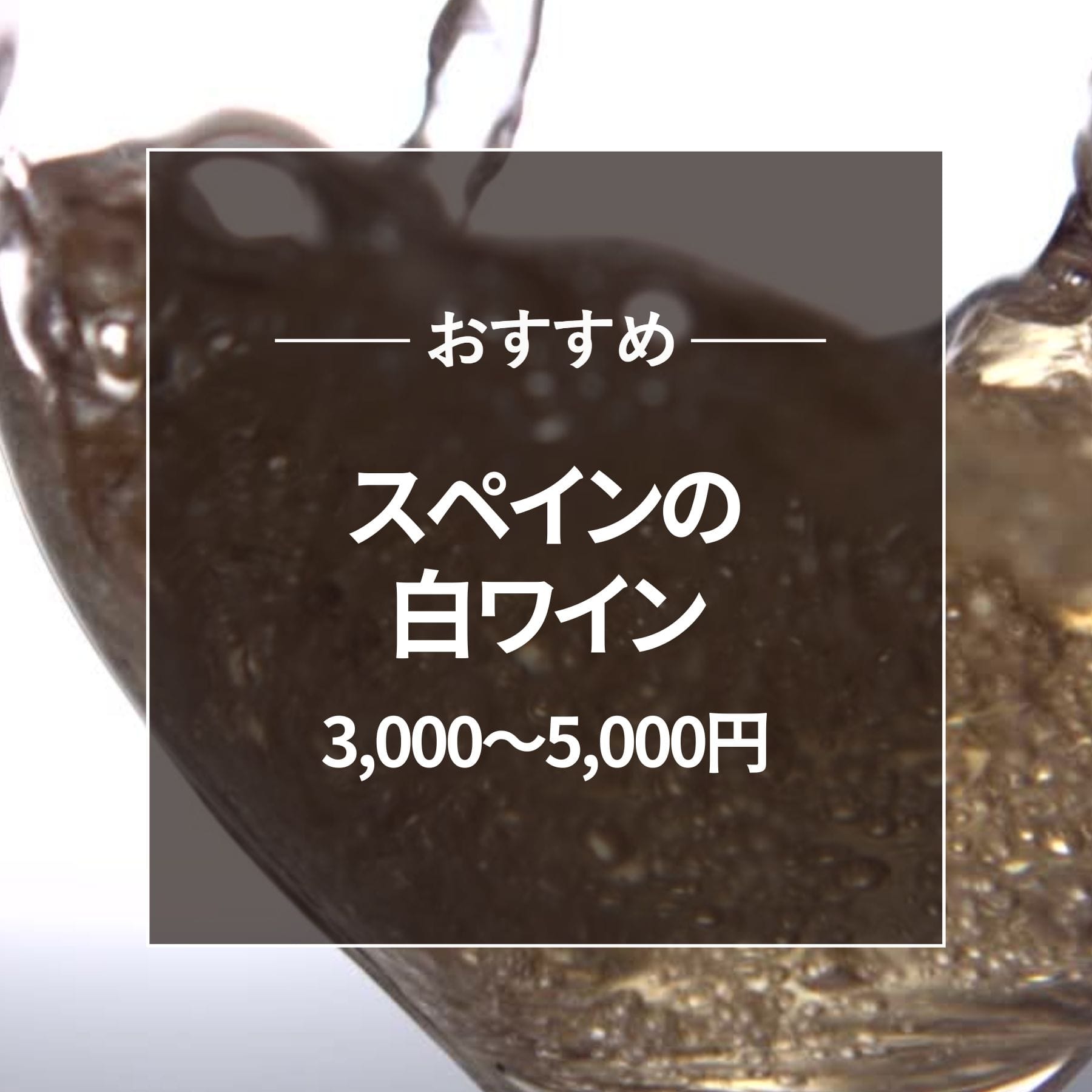 おすすめ スペインの白ワイン 5000円以下