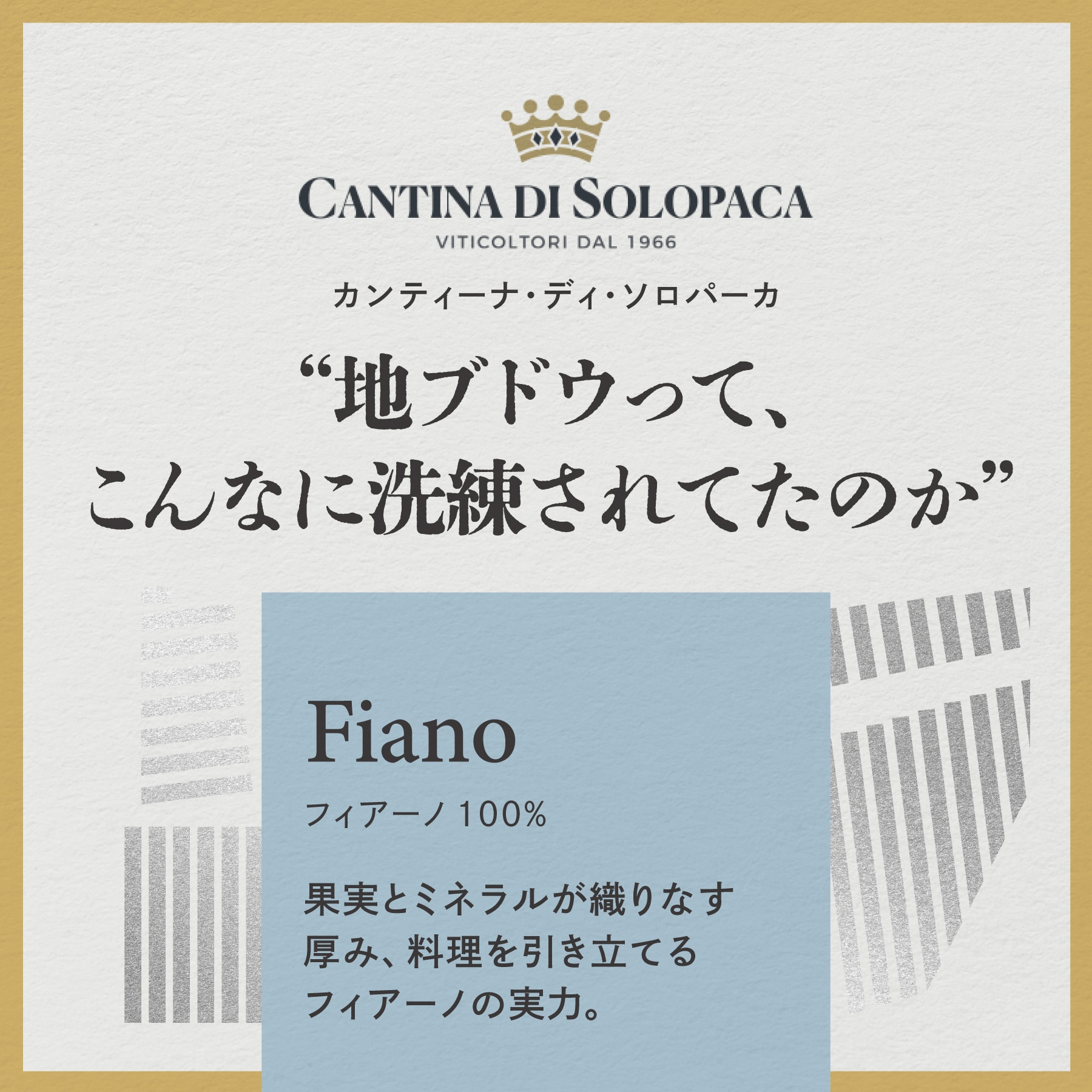 カンティーナ・ディ・ソロパーカ フィアーノ